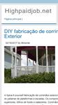 Mobile Screenshot of highpaidjob.net